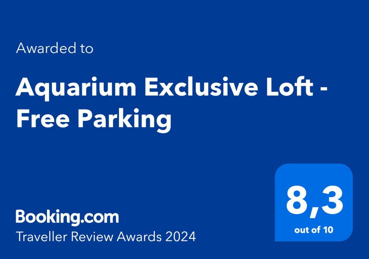 Apartament Aquarium Exclusive Loft - Private Parking Genua Zewnętrze zdjęcie